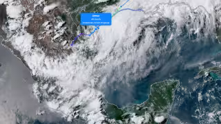 Se forma la Tormenta Tropical Arthur en el Golfo de México: ¿afectará a Campeche? Esta es su trayectoria