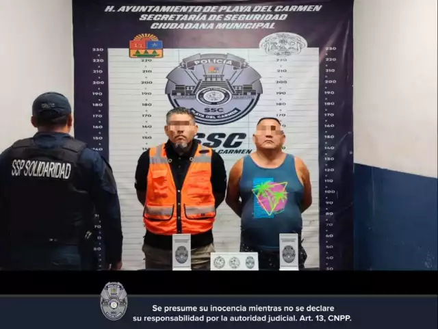 Los detenidos fueron identificados como Jonathan Alberto “N”, de 36 años y Carlos Alfredo “N” de 53