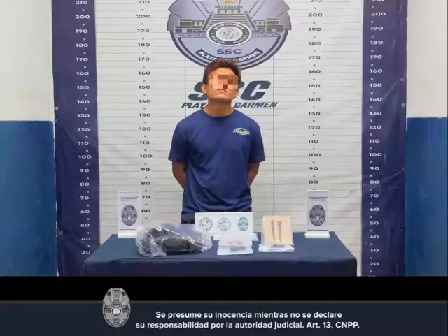 Francisco “N” fue puesto a disposición de la Fiscalía General del Estado de Quintana Roo