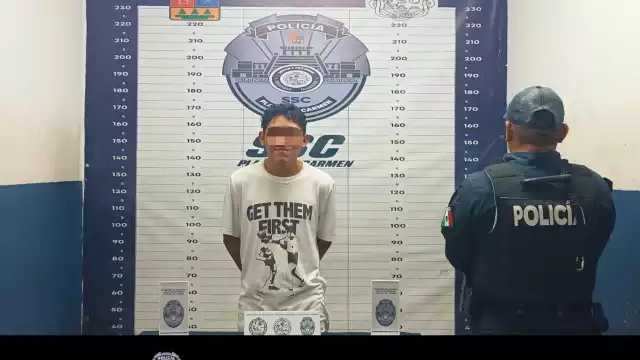 El detenido fue identificado como Darío Dioney N., de 31 años y originario de Guerrero