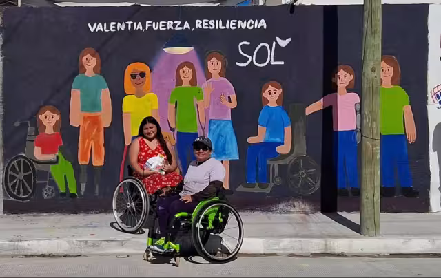 La A.C. Llanta de Perro concluyó los murales inclusivos 19 y 20 en Ciudad del Carmen.