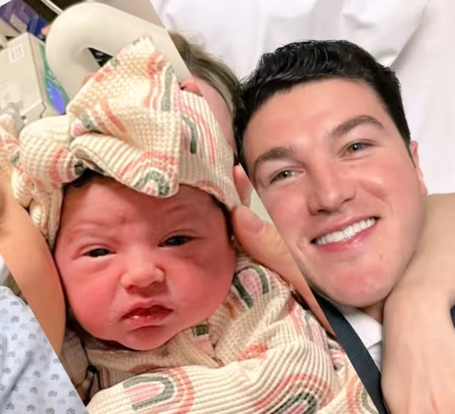 Samuel García, gobernador de Nuevo León y su hija Mariel