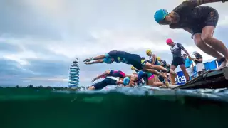 Triunfo y tragedia en el Campeonato Nacional de Triatlón Xel-Ha 2023