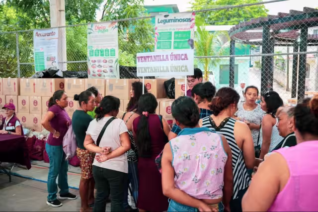 Ciudad del Carmen beneficiará a más de 70 familias con apoyo alimentario.
