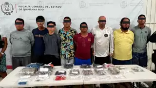 Detienen a 24 presuntos narcomenudistas en el Bulevar Kukulcán de Cancún  