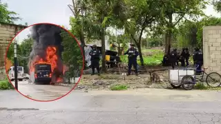 Durante el enfrentamiento, cuatro personas fueron detenidas, entre ellas una mujer embarazada