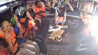 La activista Greta Thunberg fue detenida junto al resto de la tripulación por fuerzas israelíes