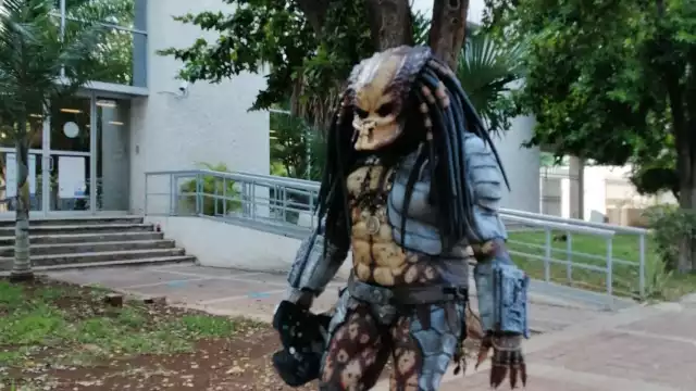 El mítico personaje de ciencia ficción fue captado en Mérida