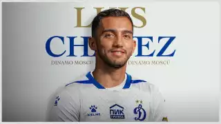 Dynamo de Moscú hace oficial la llegada de Luis Chávez