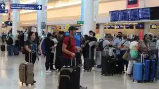 Las terminales aéreas de Cancún recibirán un total de 265 vuelos internacionales entre llegadas y salidas