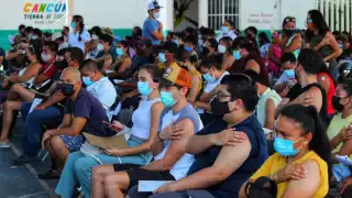 Las jornadas de vacunación anticovid se mantienen en algunos municipios de la Zona Norte de Quintana Roo