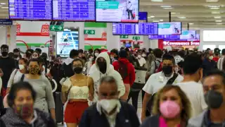 El aeropuerto de Cancún suspendió 130 vuelos entre ayer y hoy debido a las condiciones climatológicas por Grace