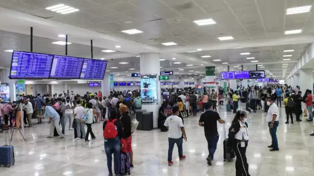 132 salidas  serán a destinos internacionales y 87 vuelos saldrán a el interior de la República Mexicana