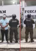 Dos hombres fueron detenidos durante operativos simultáneos.
