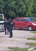 Los cuatro automóviles fueron puestos a disposición de la Fiscalía General del Estado