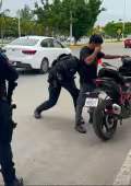 Operativo en avenida Justo Sierra refuerza control a motociclistas
