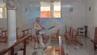 Refuerzan combate al dengue en iglesias y escuelas de Lázaro Cárdenas por Semana Santa