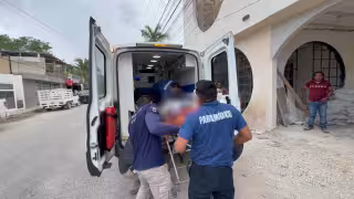 Trabajador  termina con graves quemaduras tras recibir una descarga eléctrica en Tulum