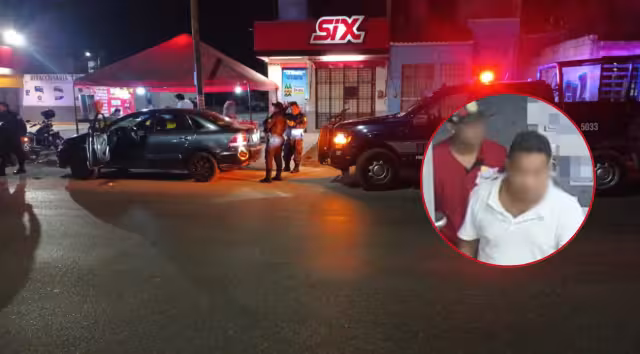 Los asaltantes fueron señalados como presuntos responsables de varios asaltos y robos en la zona