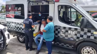 Choque  dejó un lesionado en la López Portillo de Cancún