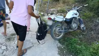 Motociclistas terminan lesionados tras ser arrollados por un camión en la carretera federal 307
