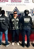 En la detención participaron elementos de SSPC, FGR, Semar, junto con Defensa, GN, INM y autoridades locales
