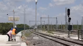 Terminal de carga del Tren Maya en Cancún supera el 54% de avance; estará lista este 2026