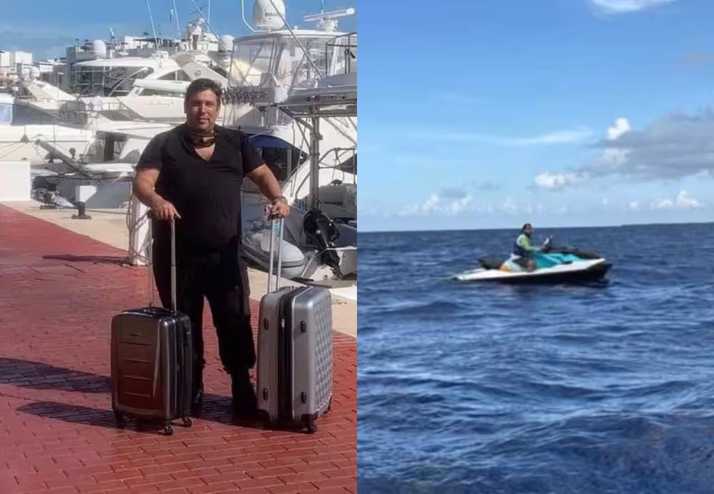 Buscan a dos hombres desaparecidos durante travesía en moto acuática entre Playa del Carmen y Cozumel