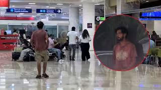 “Estoy esperando a una persona”: Miguel, de 27 años, lleva tres semanas viviendo en el Aeropuerto de Cancún