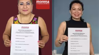 Suemi González y Consuelo Peniche se registraron como aspirantes a la Coordinación Municipal en Isla Mujeres