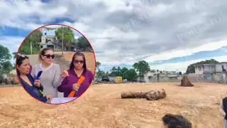 Vecinos de la Región 93 en Cancún protestan contra construcción en una área verde