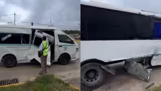 Aparatoso accidente en el bulevar Colosio deja cuatro vehículos involucrados en Cancún