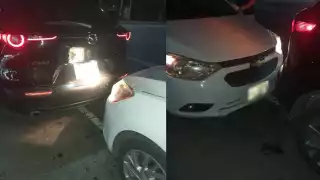 Conductor choca otro vehículo y se da a la fuga en Chetumal