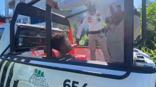 Persecución termina con un policía lesionado y un detenido en Cerro de la Eminencia de Campeche