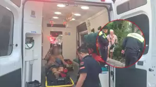 Pareja de turistas canadienses terminan en el hospital tras accidentarse en Tulum
