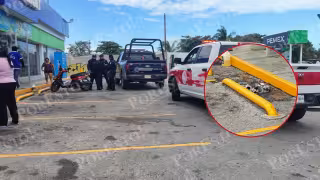 Sujetos intentan incendiar Gomart de la Región 234 de Cancún