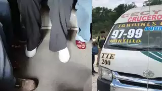 Chofer de combi en Cancún sorprende a pasajeros por reproducir audiolibro en lugar de música fuerte: VIDEO