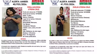 Activan Alertas Amber para localizar a dos adolescentes en Chetumal