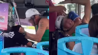 Detienen a sujeto que agredió a una mujer en un camión de Cancún