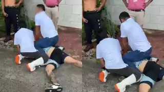 Vecinos y trabajadores capturan a ladrón tras robar 20 mil pesos en la SM 95 de Cancún (VIDEO)