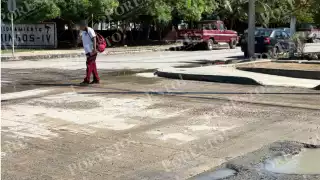 Vecinos de Flamingos III y IV Etapa de Chetumal denuncian accidentes por calles en mal estado
