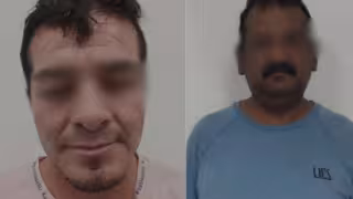 Detienen a dos hombres por presunto robo con violencia en Cancún; uno es policía