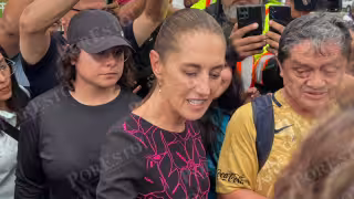 Claudia Sheinbaum visita el Hospital Materno Infantil Morelos en Chetumal