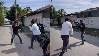 Riña entre motoservicios termina en pelea callejera en Chetumal