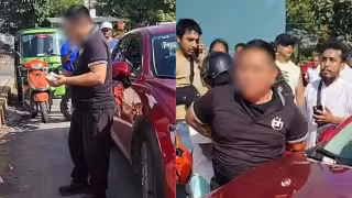 ¡Le poncharon las llantas! Vecinos de Cancún detuvieron a un hombre señalado de acosar a una adolescente