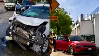 Brutal choque en glorieta de Plaza Las Américas deja cuantiosos daños en Playa del Carmen