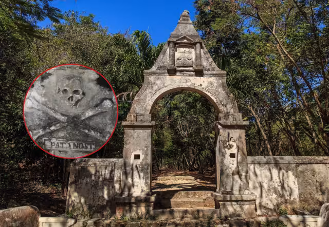 La Hacienda Mundaca, antiguo hogar del pirata vasco, se encuentra actualmente abandonada