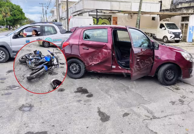 Ambas unidades presentaron daños considerables debido al impacto