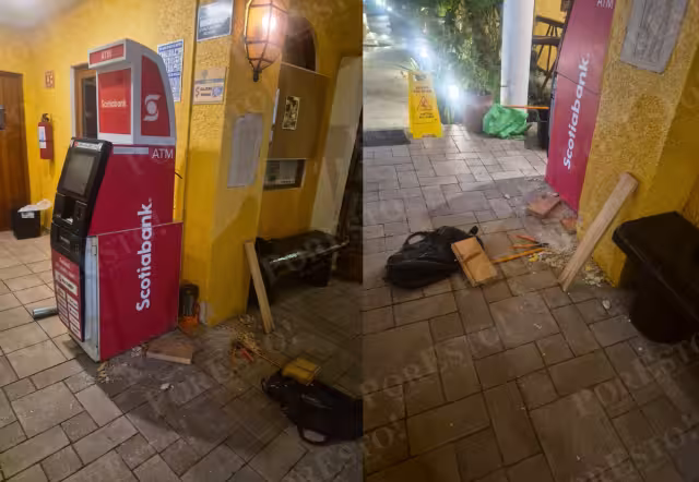 Los delincuentes pretendían trasladar el cajero a otro punto de la ciudad para abrirlo posteriormente y apoderarse del efectivo