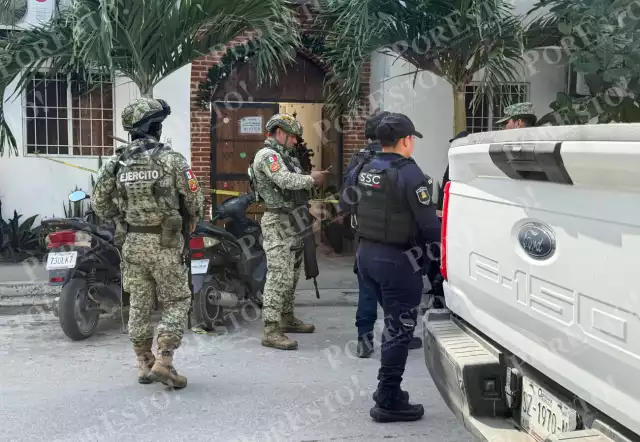 Las autoridades informaron que únicamente se registró una detonación de arma de fuego